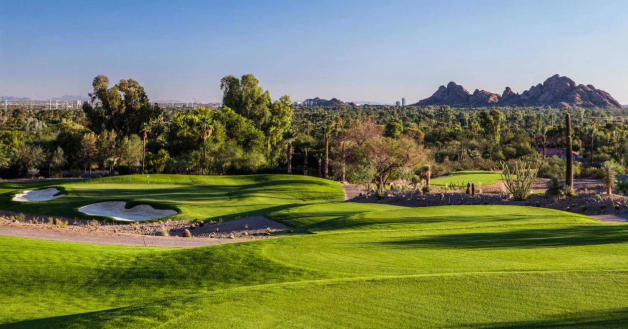 The Phoenician luxury resort golf course